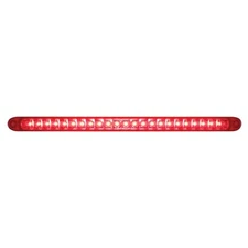   23 LED (17-1/"4) Stop, Turn & Tail Light Bar - RED LED w/ RED Lens