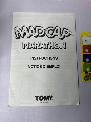 Bin Vintage Tomy Madcap Marathon Game - Imagen 4 de 11