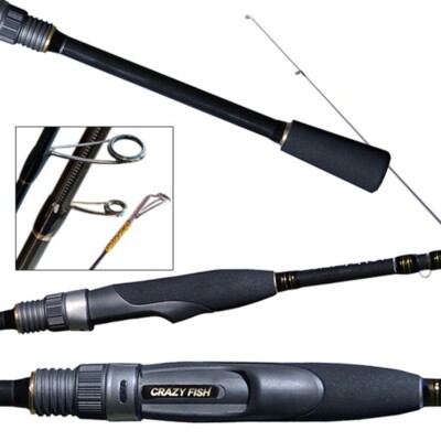 CRAZY FISH fishing rod Arion ASRE762LS (3-12g 229cm 7'6 0,3-0,8 PE EFF Action)