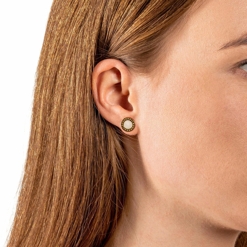 Leonardo Jewels Ohrstecker Mauritia Ohrring Ohrschmuck Schmuck Edelstahl Perlmut - Bild 2 von 3