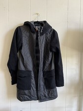 Icebreaker Merinoloft Departure Quilted Jacket Hooded Insulated Black Women Xs