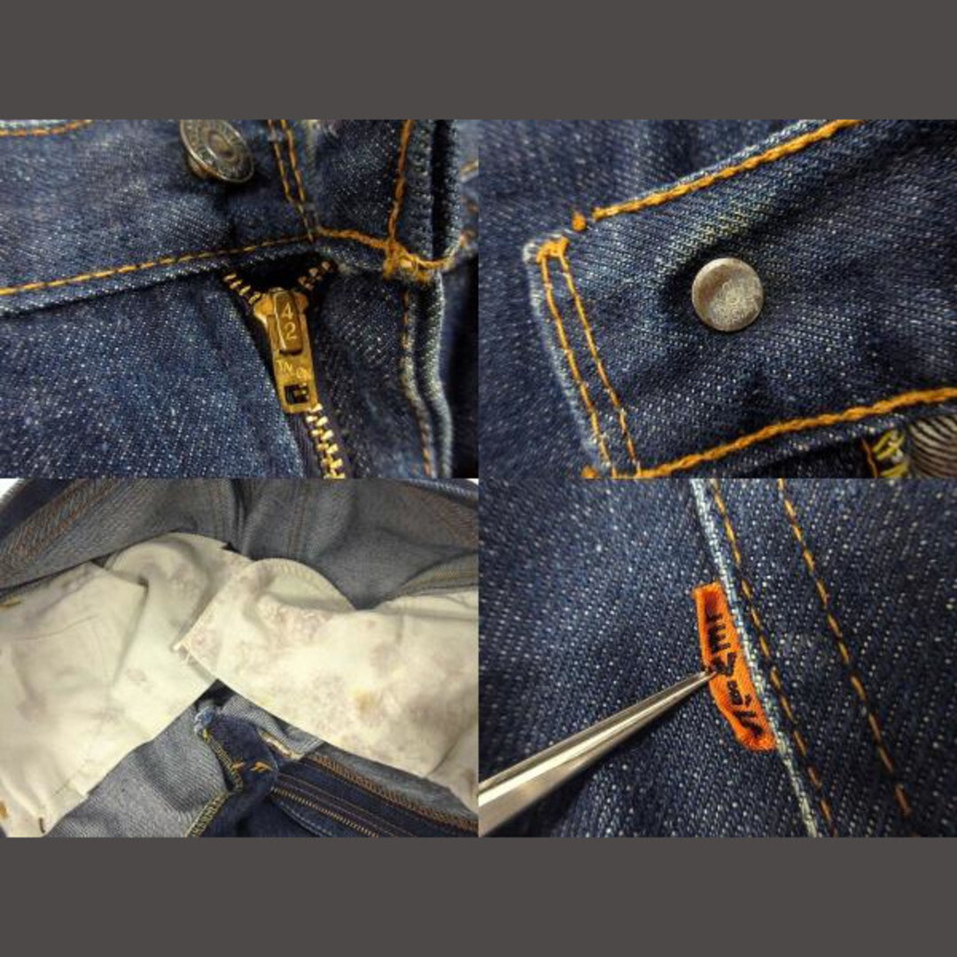 Levi's 70s 606 Big E Original Denim Pants Orange Tab 42TALON Levi's 70s 606 Big E Original Denim Pants Orange Tab 42TALON