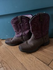 Durango Kid's Lil' Rodeo Briar Brown Brick Red Western Boot DBT0222TS Size 1M