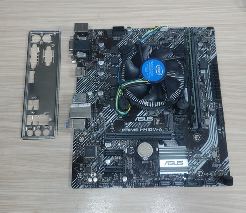 Asus Prime H410M-A MicroATX Motherboard Intel I/O Shield i5-10400 & 8GB DDR4 Ram