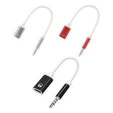 USB Type C to Auxs Sound Adapter Female 3.5mm Headphone Jacks Cable for Tablets