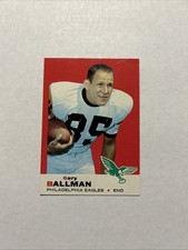 1969 Topps - Gary Ballman #41 End Philadelphia Eagles Vintage Football Card