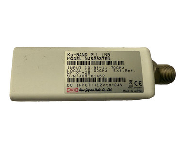NJR NJR2937EN Ku-Band Ext Ref PLL LNB - N-Type 50 Ohm - New Old Stock