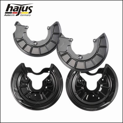 Original Hajus 4x Spritzblech Ankerblech Bremse Vorne Hinten Audi VW Golf Seat
