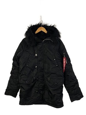 Alpha Industries Flight Jacket/M/Nylon/Blk/20094-7201 3644