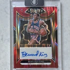 Panini 2024-25 Select Bernard King SC-KIN Red Flash Prizm Auto /99 Knicks