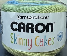 Caron Skinny Cakes Spearmint, NEW