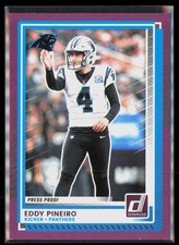 2025 Donruss #37 Eddy Pineiro Press Proofs Purple