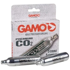 Gamo 621247054 12 Gram CO2 Cartridges (5 Pack) for CO2 Air Pistols & Air Rifles