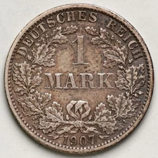 1907-A Germany 1 Mark