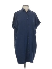 Everlane Women Blue Casual Dress 00