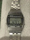 Seiko World Time A239 502A Vintage Watch World Map