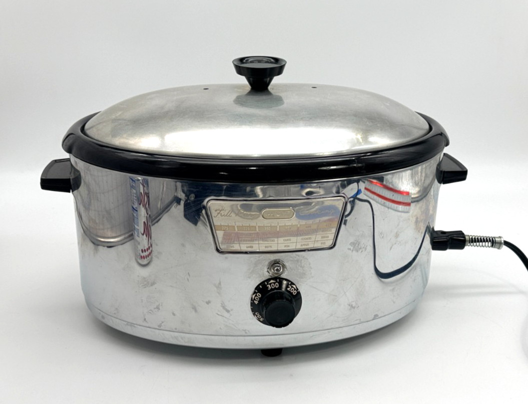 Vintage Retro NESCO Full Range Cooking Electric Roaster N-105 Tested Working