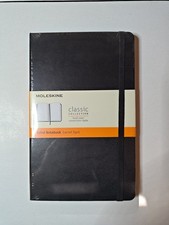 Moleskine Classic Hardcover Ruled Notebook 5" x 8.25" New Sealed/Multiple Colors