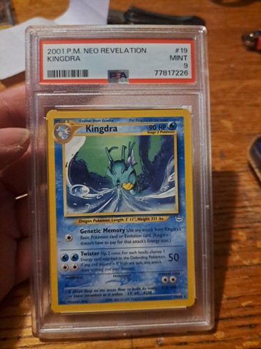 Kingdra (Unlimited) graded PSA 9 for sale on eBay