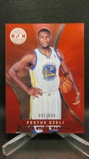 FESTUS EZELI 2012 TOTALLY CERTIFIED RED FOIL SP #D 492/499 WARRIORS