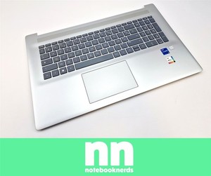 HP Notebook 17-CP Palmrest Französische AZERTY Tastatur Silber 6070B1894913
