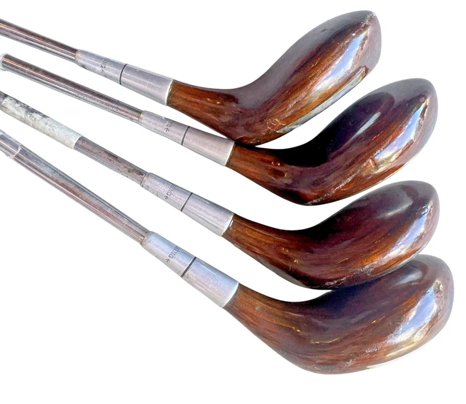 Vintage KENNETH SMITH Men's Set of Woods & Irons w 99 Wedge Hand Made KC #80292 - Image 4 of 4