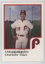 1986 ProCards Clearwater Phillies Carlos Arroyo 2p7