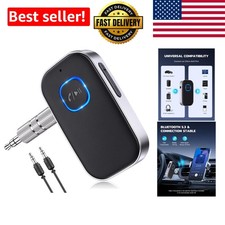 Wireless 3.5mm AUX Bluetooth Adapter for Home  Car with Dual Device Pairing