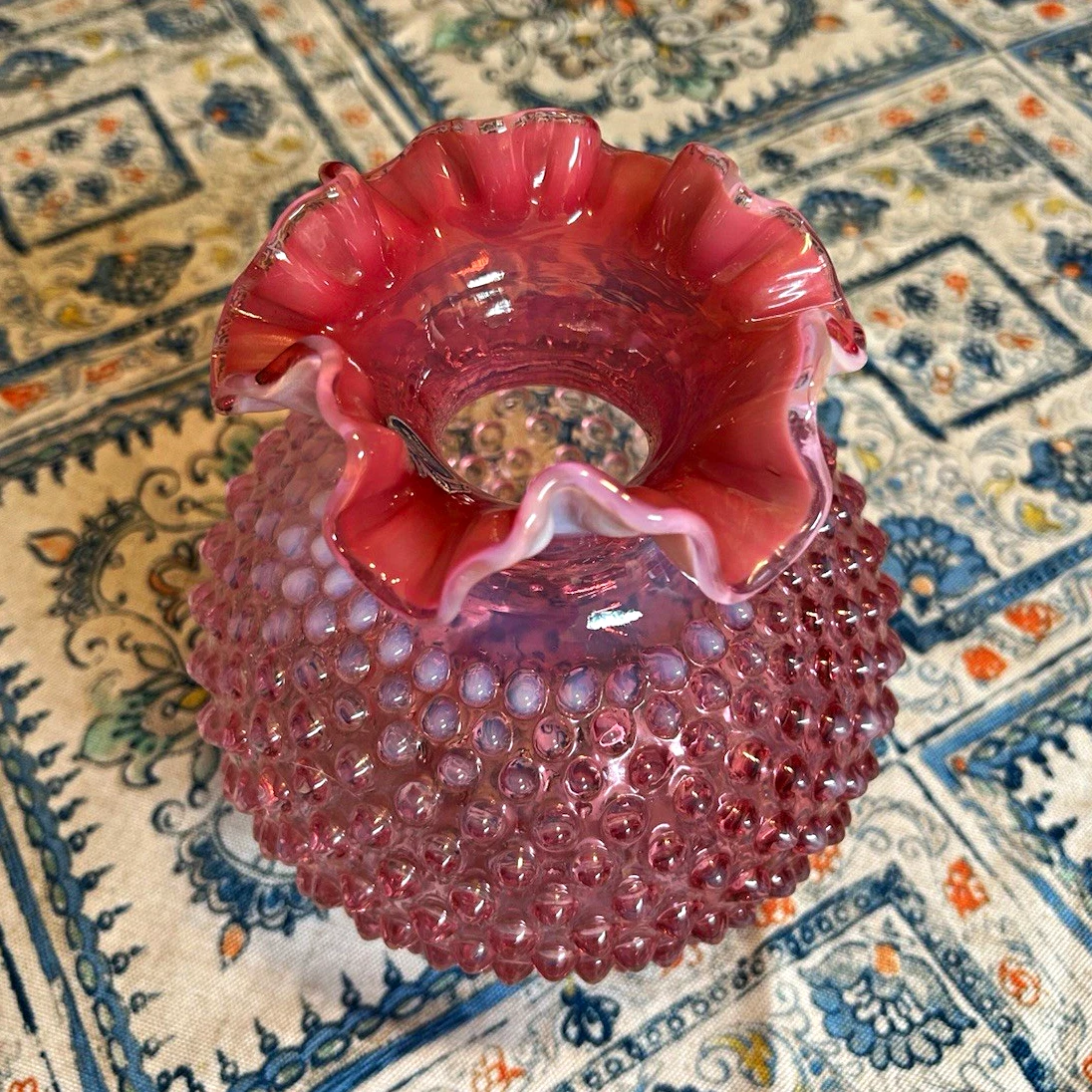 Cranberry Shade Indiana Fenton Art Glass for sale | eBay