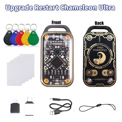 Upgrade Chameleon Ultra Card Emulator mit 5 CUID Karten Schlüsselbund RFID