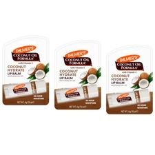 3 Pack Palmer's Coconut Oil Hydrate Lip Balm .15 oz