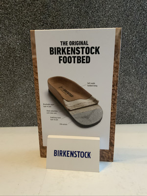 Birkenstock Schuhe POS Werbeschild Block, Sammelschilder