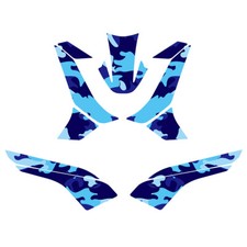 Juego de calcomanías gráficas Fairing Team pegatinas para Yamaha YW125 BWS 125 Zuma 125 09-14