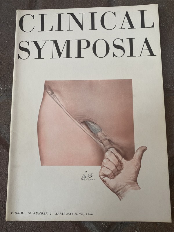 CIBA Clinical Symposia April May 1966 INGUINAL and FEMORAL HERNIAS + Netter Art