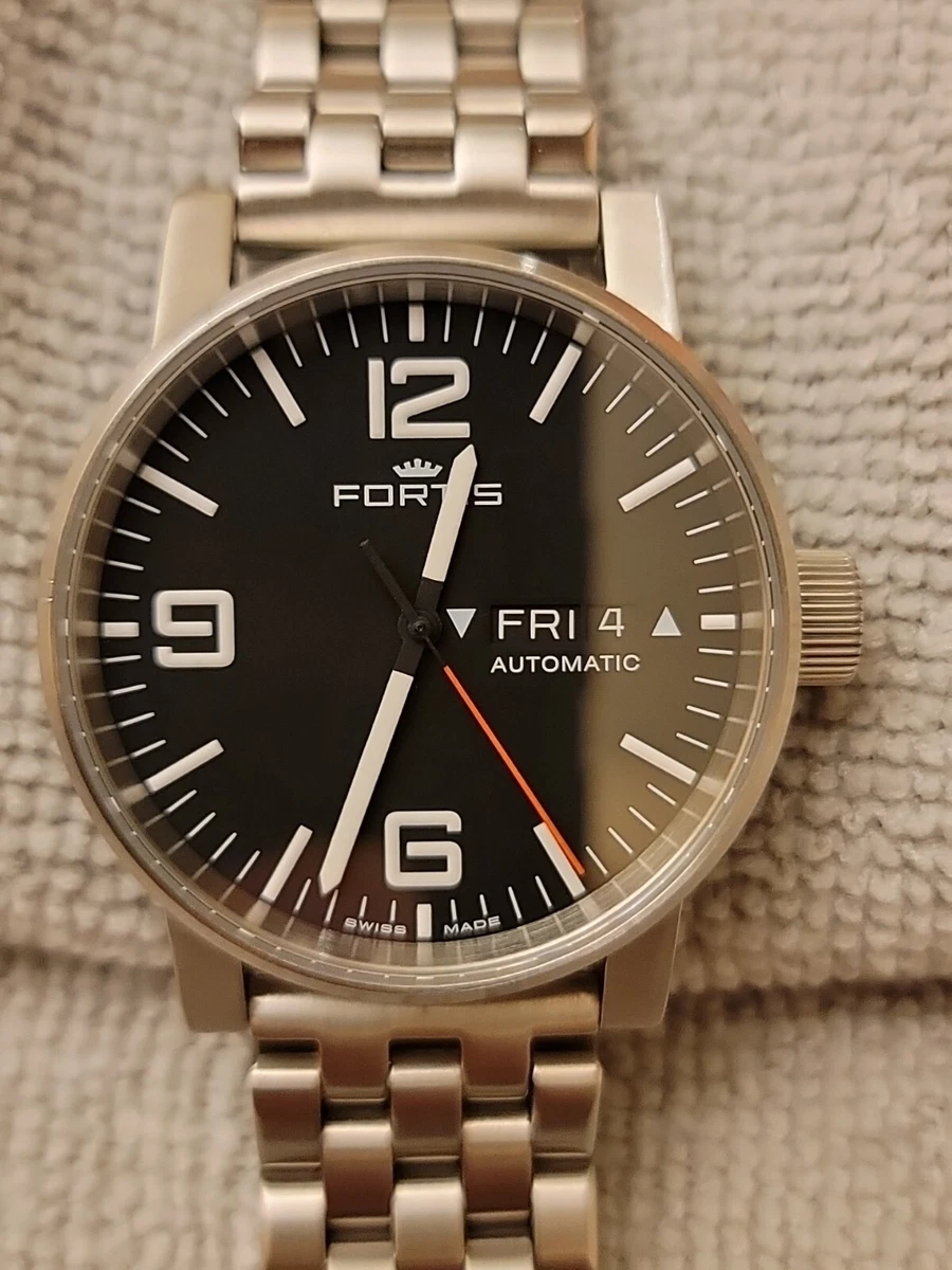 fortis spacematic day date