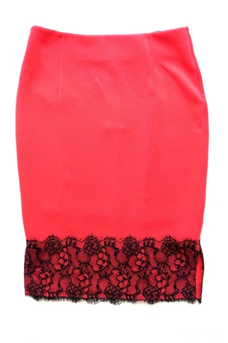 Kim Kardashian Lingerie Midi Skirts Pink Size 10