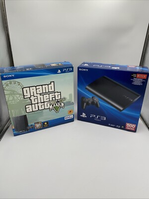 BOX ONLY Sony Playstation 3 Grand Theft Auto V Slip And Box