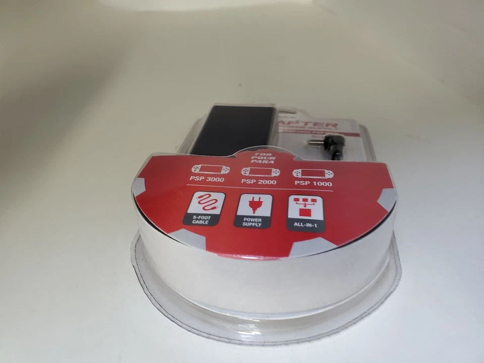 NEW TOMEE AC POWER SUPPLY ADAPTER FOR PSP 1000, 2000 & 3000 FACTORY SEALED #2C - Image 4 of 4