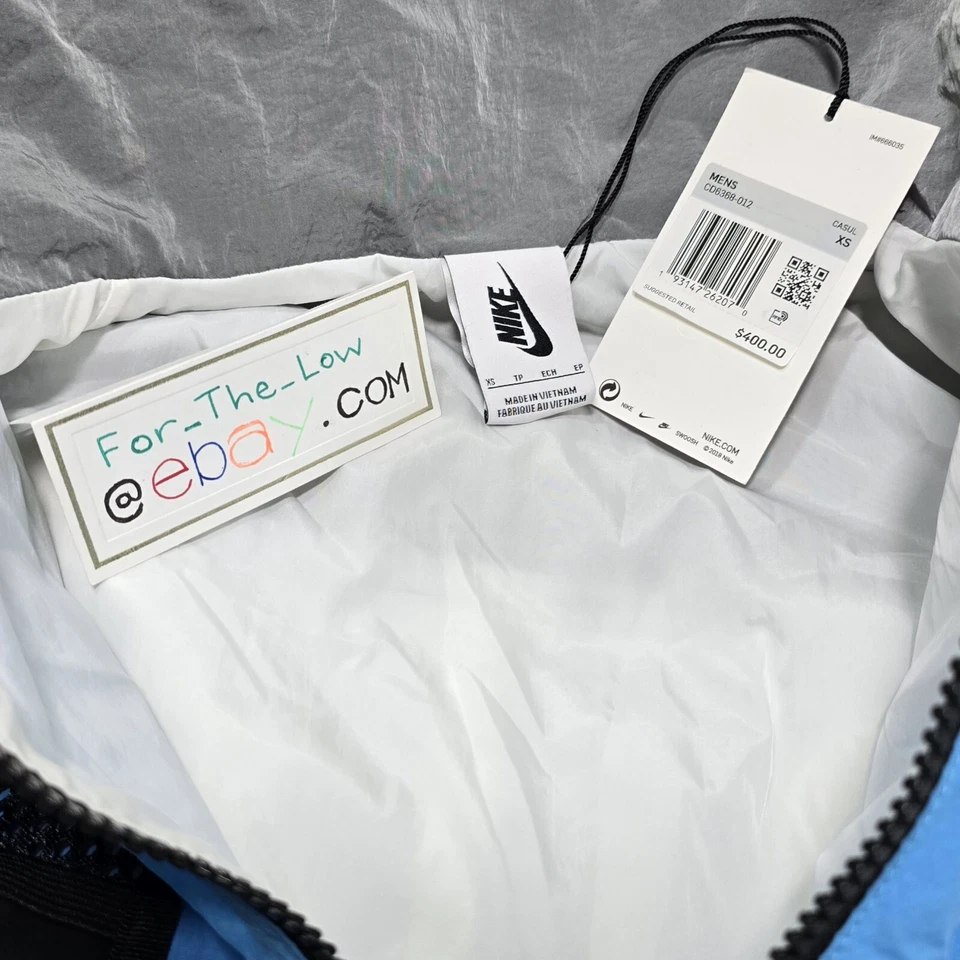 Chaqueta Nike ISPA NRG Abrigo para Correr para Hombres XS Unisex Bolsillos para Bebida/Merienda CD6368-012 Foto 4 de 4