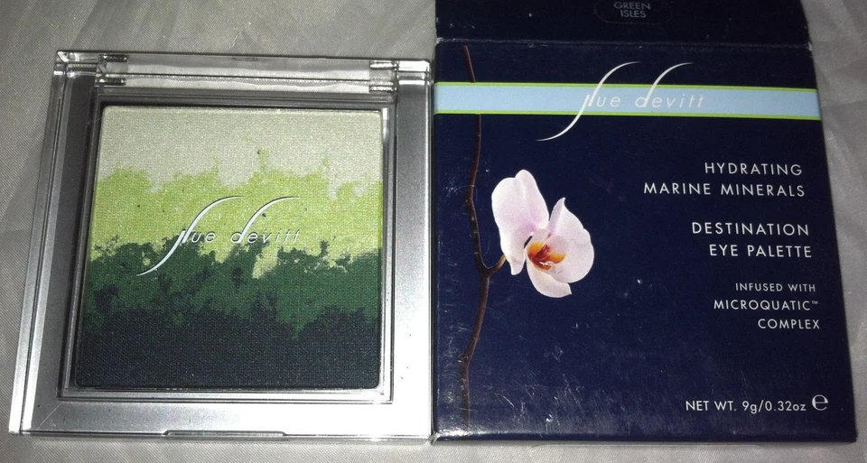 Sue Devitt Marine Minerals Destination Eyeshadow Palette *GREEN ISLES* $38+ BNIB - Image 4 of 4