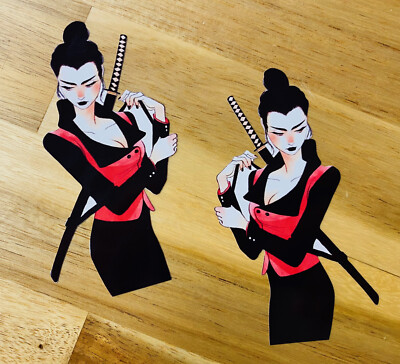 JDM JAPAN SAMURAI Aufkleber Sticker Set Pin Up Girl Racing Drift V8 Turbo Se65