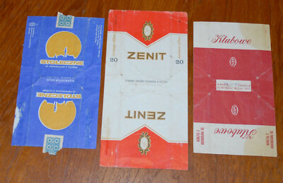 polish cigarettes brands VINTAGE POLAND CIGARETTES 