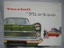 1958 Vauxhall Victor fold out Brochure Publication Number V1149