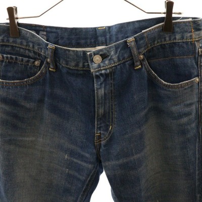 VISVIM 16AW SOCIAL SCULPTURE DENIM 04D5 04 DAMAGED-5 PANTS INDIGO  