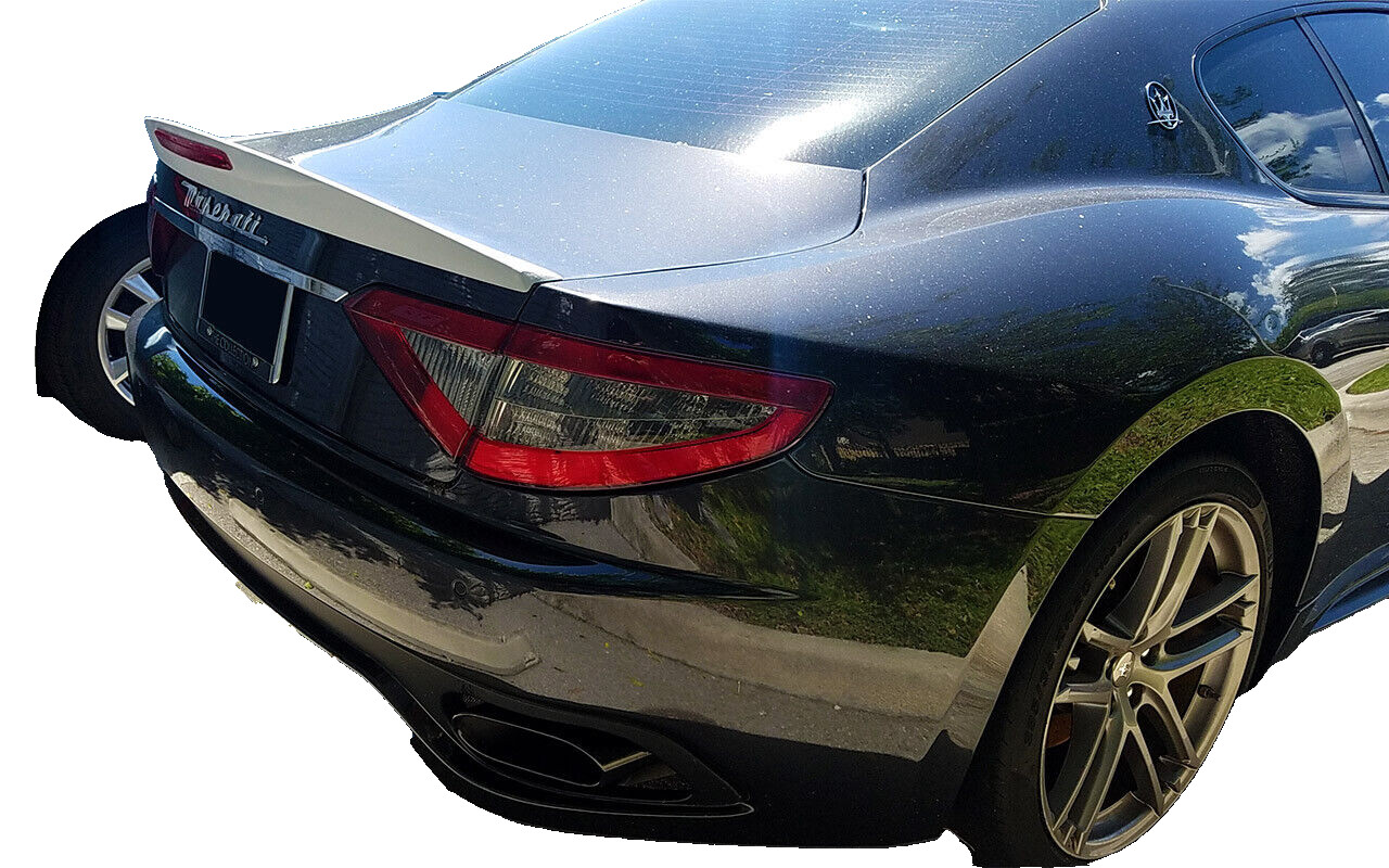 Maserati Granturismo Coupe 2007-20 rear Trunk Spoiler with Brake Light MC OE StL