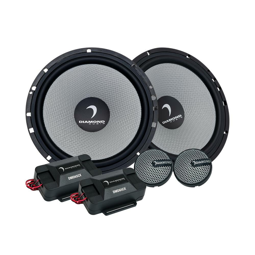 Diamond Audio Dmd65C 6.5” Component Speaker System w/ 20mm Silk