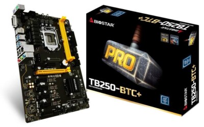BIOSTAR TB250-BTC+ PRO LGA 1151 Intel B250   8 GPU