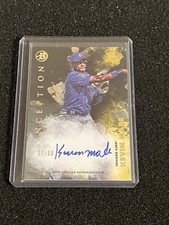 Kevin Made 2021 Bowman Inception Gold Foil Prospect Auto #d /50 Cubs