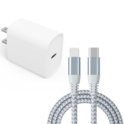 PD 20W Fast Charger Power Adapter 10FT Cable For iPhone 13 12 Pro Max 8 7 Plus