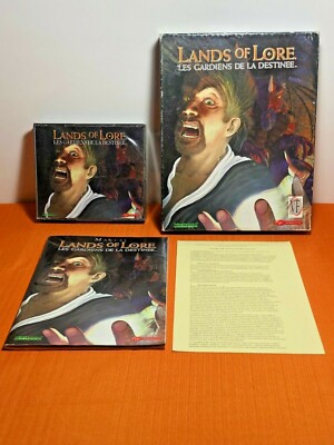 Lands of Lore Les Gardiens de La Destinée  PC  FRENCH  **As Is**  Win 95 / DOS 